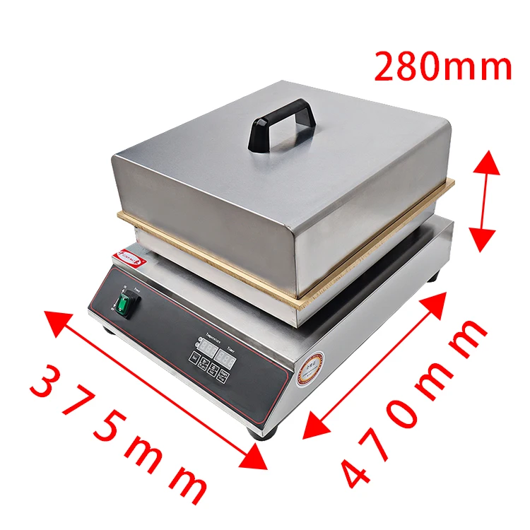 Hot Selling Japanese Souffle Pancake Maker Machine Non-Stick Copper Plate Easily Operate Souffle Pancake Maker Machine