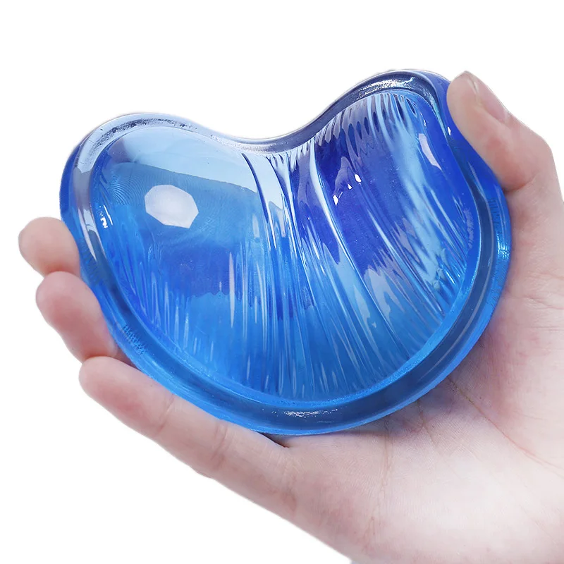 Almohadilla para la muñeca, soporte para la mano, cojín para la muñeca, ratón de ordenador a la moda, Gel de silicona a la moda, cojín de soporte para muñeca, Gel cómodo imprescindible