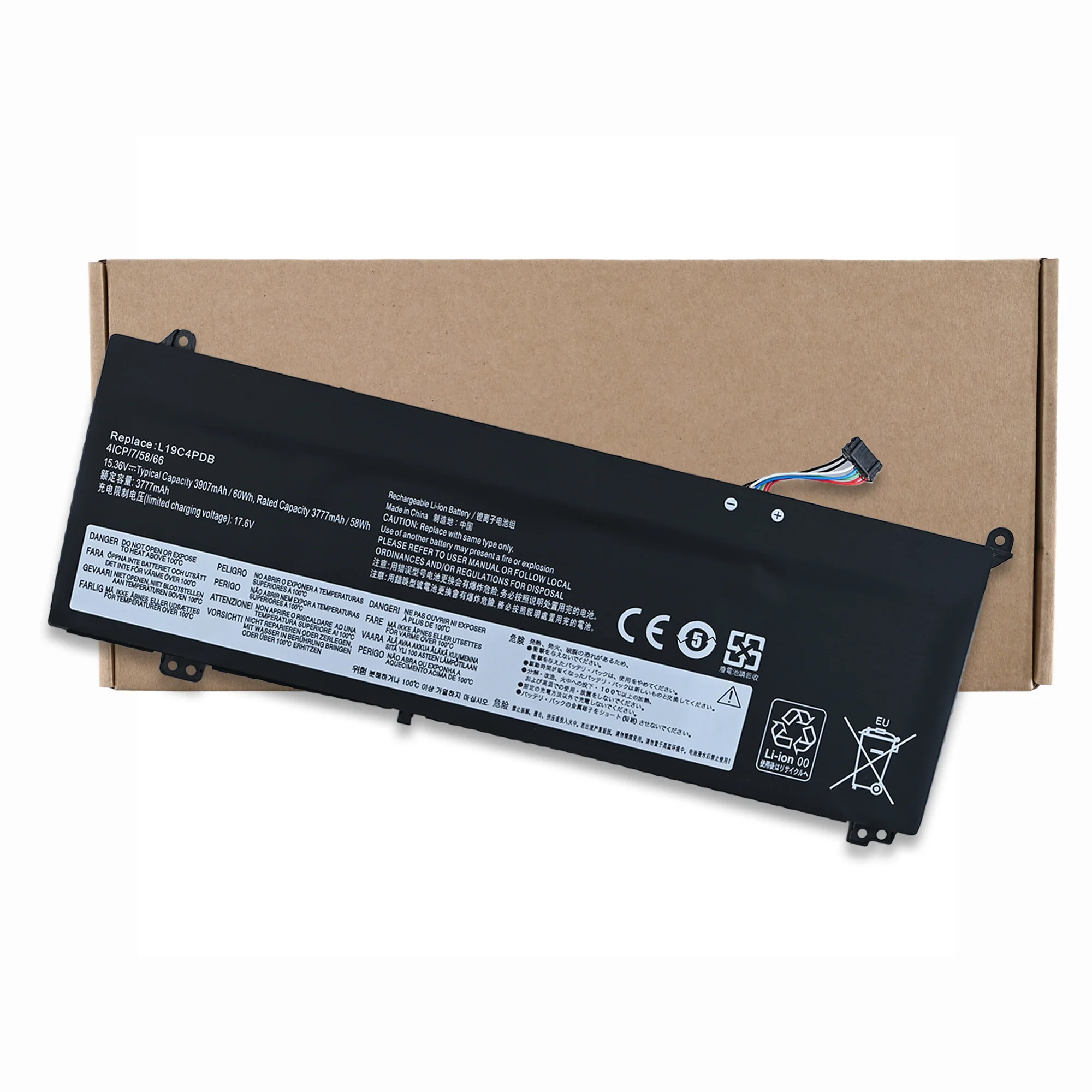 LOLG Genuine Original 60Wh L19C4PDB L19M4PDB SB10Z21205 5B10Z21209 Battery For Lenovo ThinkBook 14s Yoga ThinkBook 14 2021 G2 G3