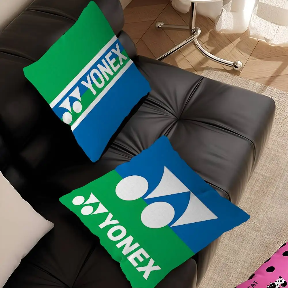Fashion Badminton Y-YonexS Pillow Cushion Cover Pillowcase Living Room Sofa Home Decor Customized