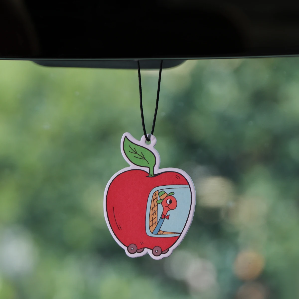 

Apple Car Aromatherapy Tablets Hanging Fragrance Card Air Freshener Home Car Pendant Decoration