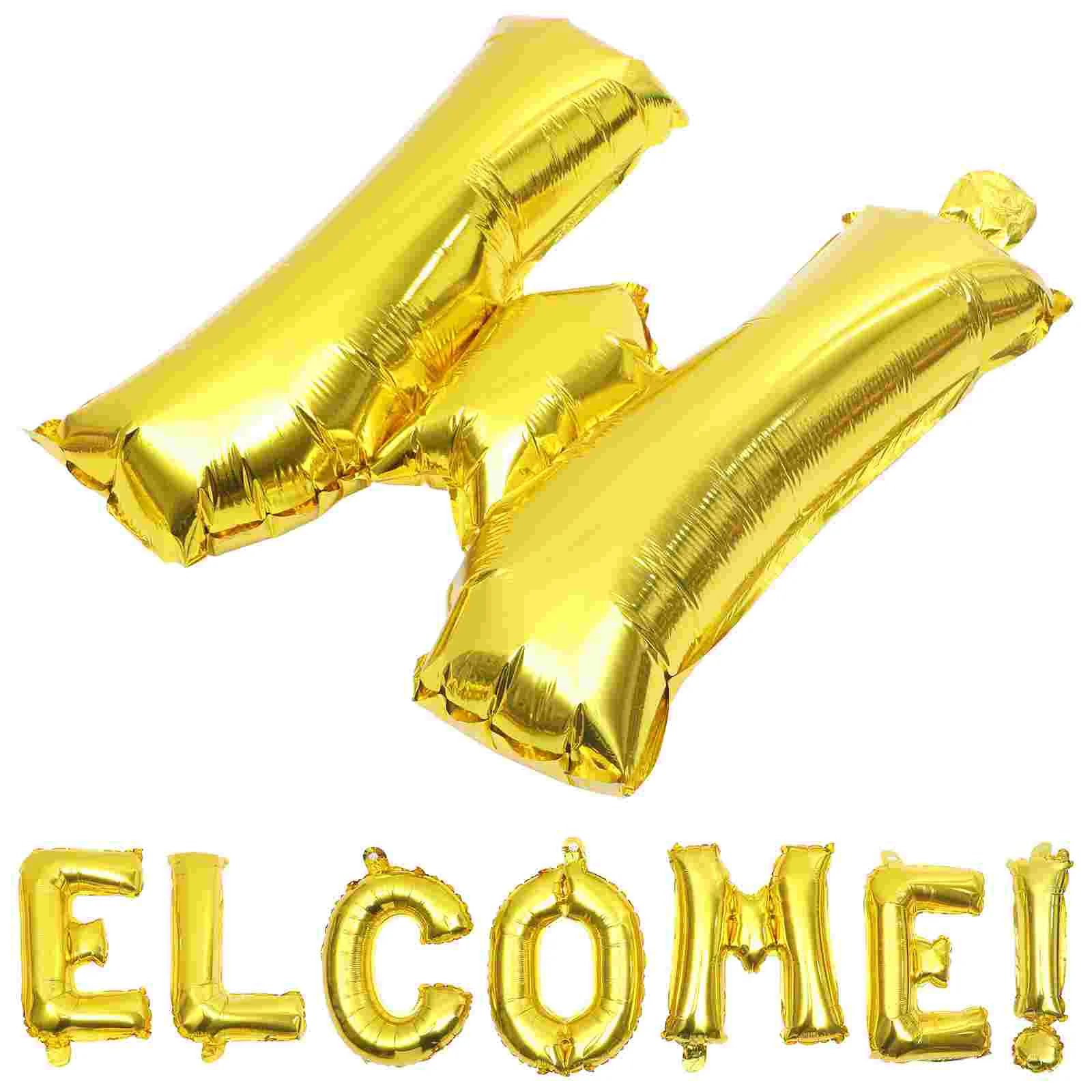 Welcome to Balloon Wall Balloons School Party Foil Banner Decorative Letter Confetti