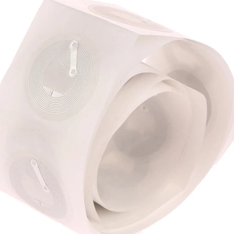 10 قطعة NTAG 213 NFC العلامات ملصقات 13.56 ميجا هرتز ISO14443A العالمي RFID تسميات