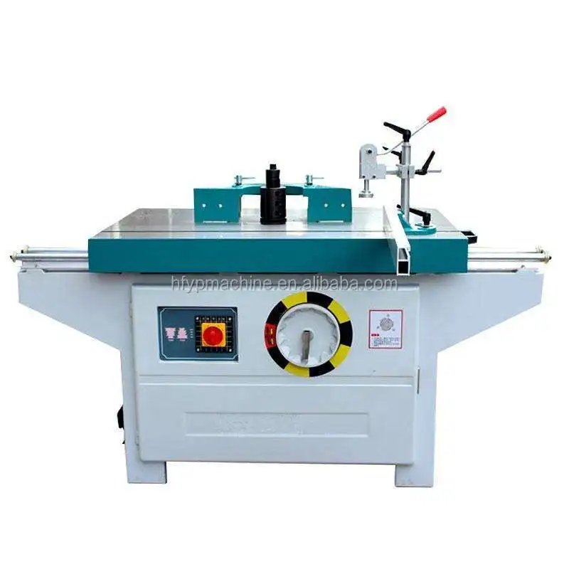 Woodworking Machine Solid Furniture Vertical Table Sliding Single Wood Spindle Shaper Spindle Moulder Milling Router Machine