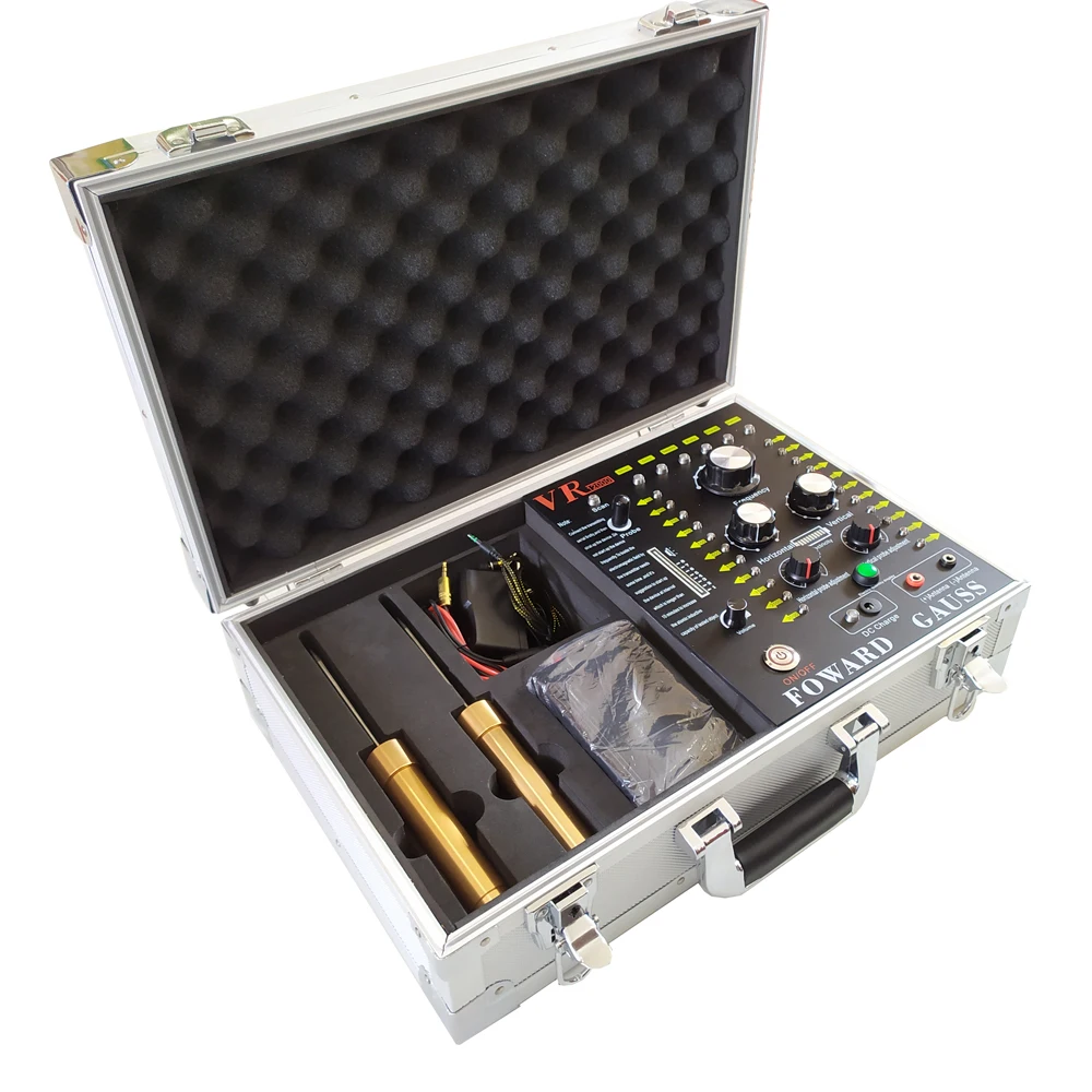 

VR12000 Ultrasonic Gold Detector 250M Deep Search Long Range Diamond Gemstone Mining Metal Scanner