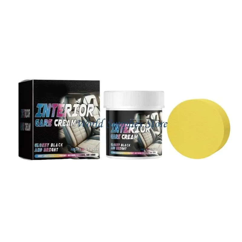 

G6KC Car Upholstery Restoration Cream Auto Interior Polish Cream for Vehicle Interior