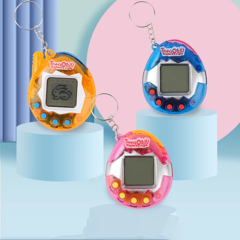 Children's Electronic Pets Game Tamagotchi Virtual Cyber Digital Nostalgic Handheld Console Toy Funny Cute Pixel Play Game Gift