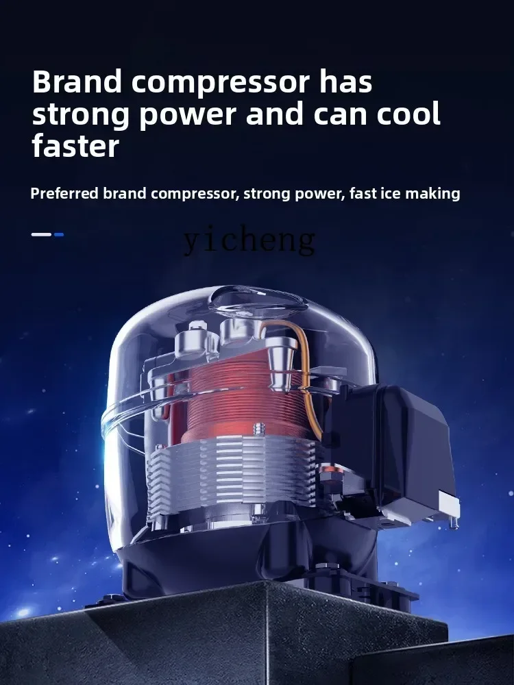 ماكينة صنع الثلج الأوتوماتيكية الجديدة من ZZ ماكينة مكعبات الثلج التجارية الكبيرة المربعة لشاي الحليب والحليب