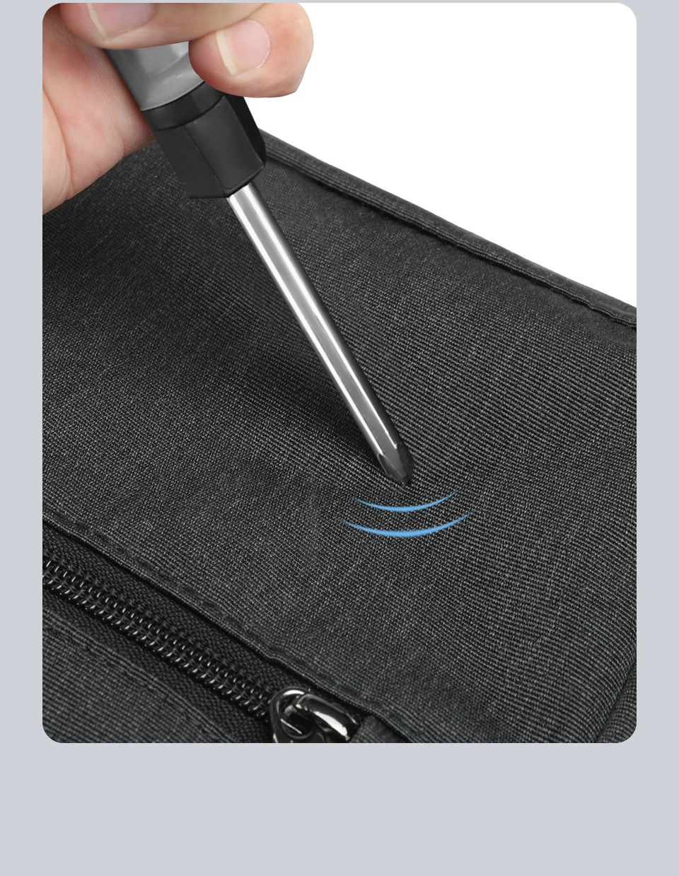Tigernu Männer Umhängetasche 9,7 zoll IPad Tasche Umhängetasche Für Männer Stoßfest Messenger Tasche Mini Leichte Männer Handtasche – Detail 13