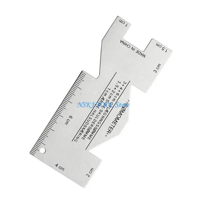 

L8RC Essential Aluminum Ruler Quilting Ruler Thickness Gauge for Tailoring Sewing