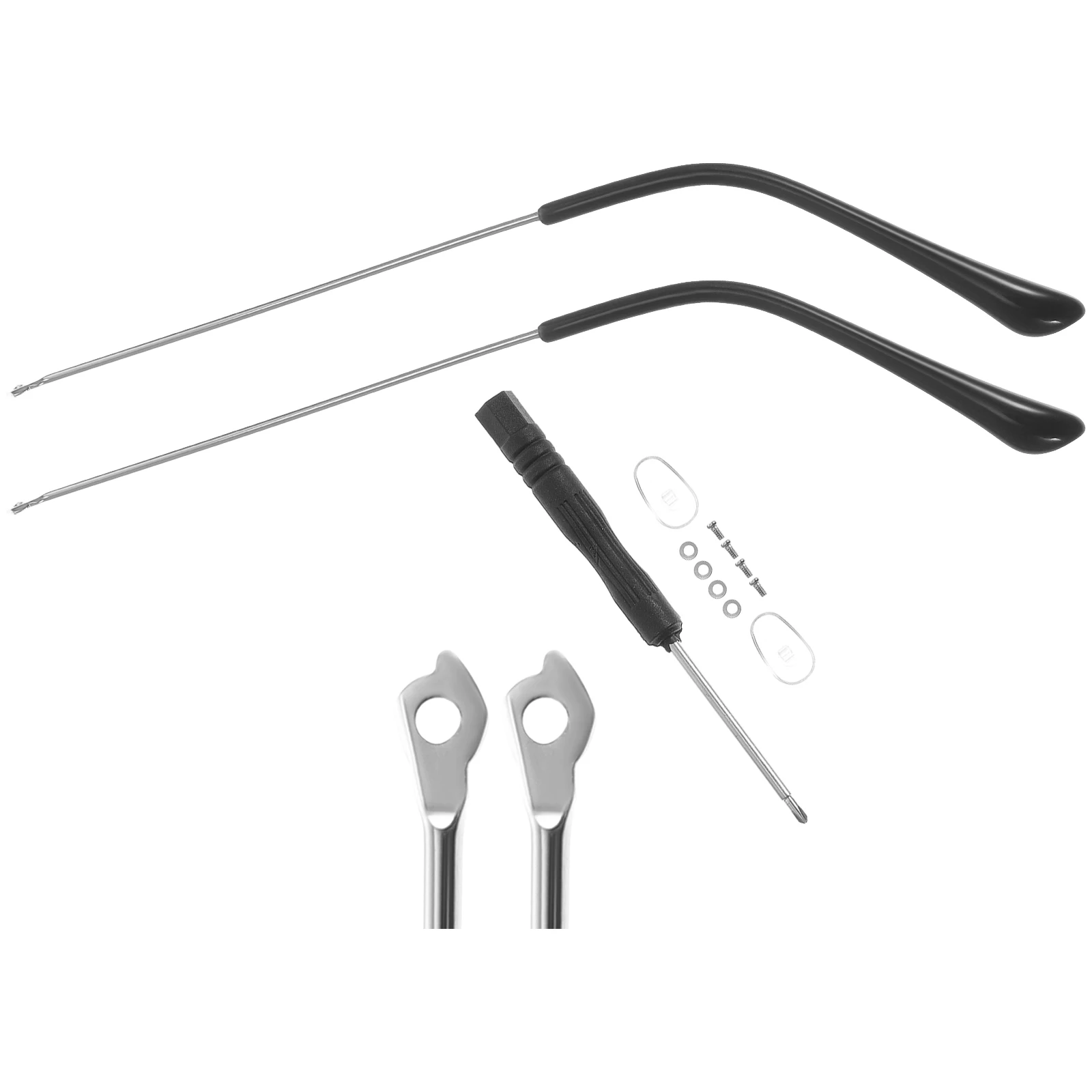 

1 Pair Alloy Metal Glasses Arm Legs Replacement Nonslip Temple Eyeglasses Arms Legs For Eyeglasses Sunglasses Repair Kit
