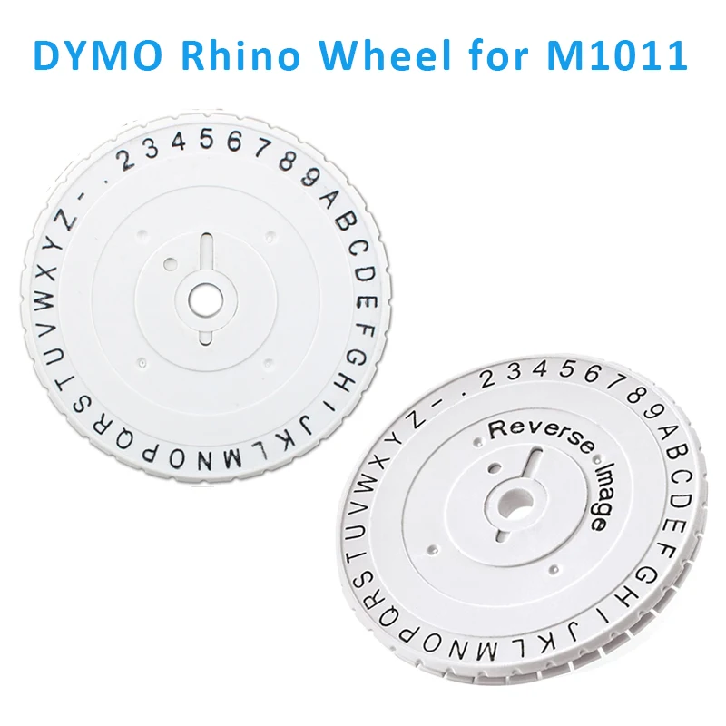 1-2 piece Original Dymo Rhino Spare Embossing Wheel for M1011