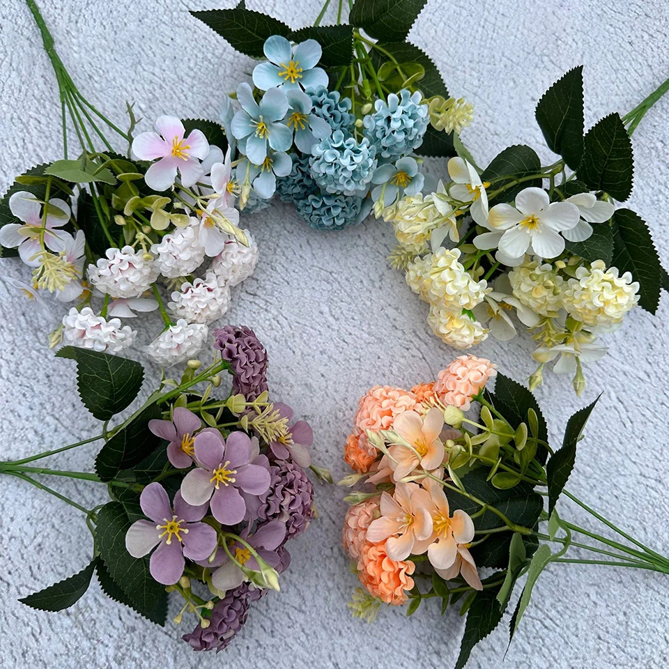 High-quality Realistic Romantic Artificial Rose Ball Suitable for Wedding Party Arches Silk Material Fast Delivery