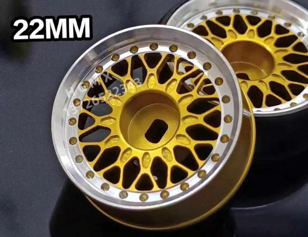 

FATJAY 22mm BBS Metal Wheel Hubs Fit MINI Q HGD1 MINI D MINI Z XRX WLtoys Mini Cars