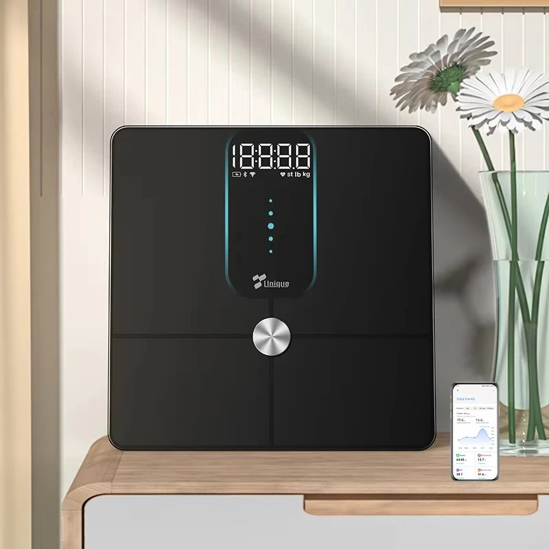 Hot Selling LED Digital Weight Scale Bluetooth Weighing Smart Bathroom Scale Free APP Portable Digital Personal Scale