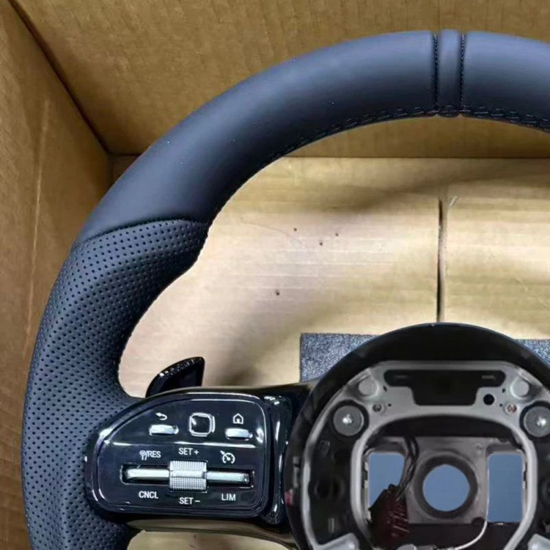Sport Steering Wheel Fit W177 W176 W223 W204 W205 W213 W221 W222 W464 G350 G500 GLE GLC C63 C63S Interior Mod Parts