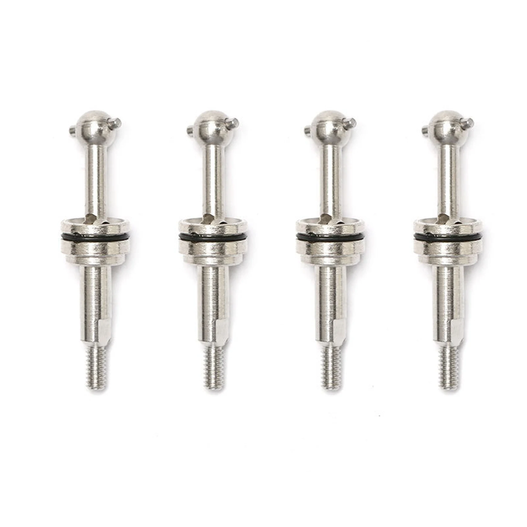 ABUM-8Pcs 2Mm Extended Metal CVD Universal Joint Shaft Transmission For Wltoys K969 K979 K989 P929 1/28 RC Car Upgrade Parts