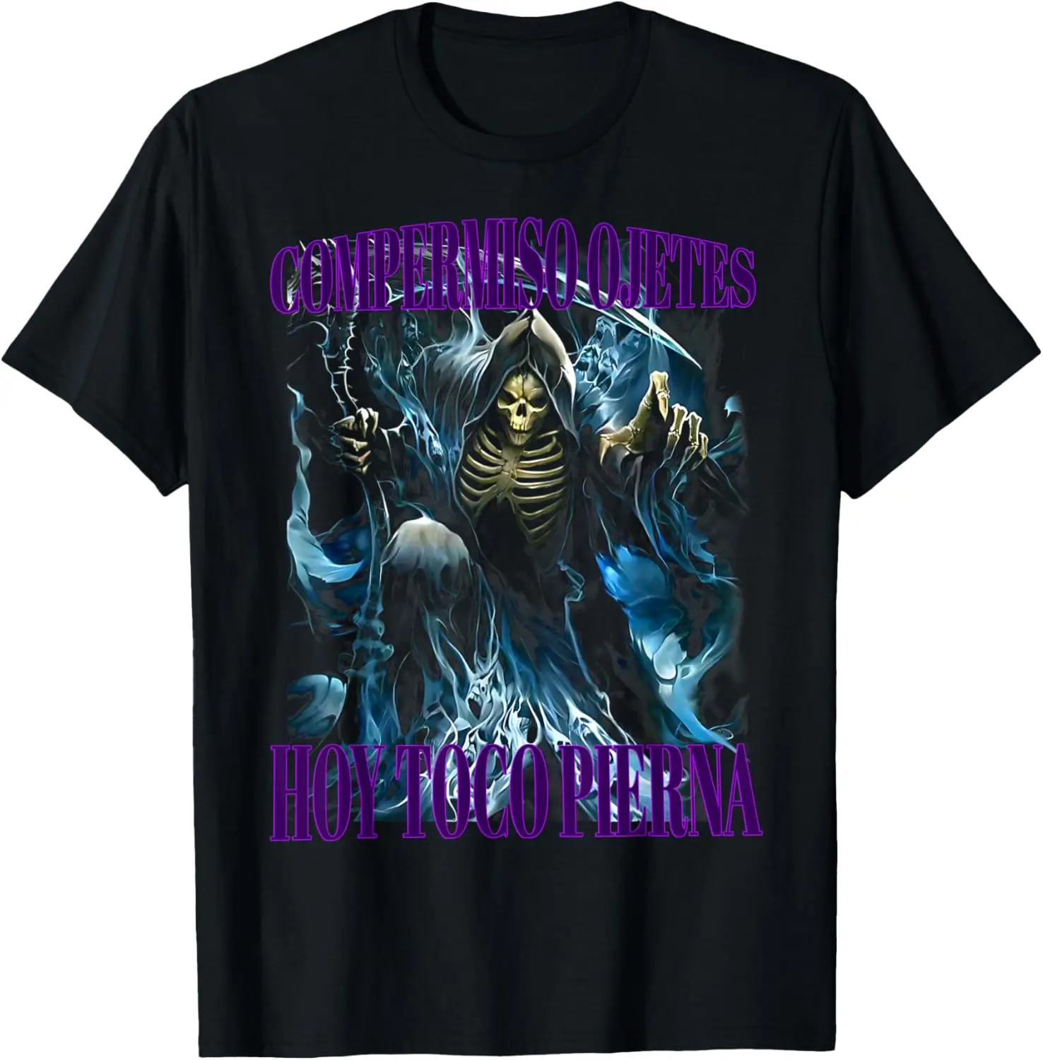 

Compermiso ojetes hoy toco pierna: Calacas chidas gym T-Shirt