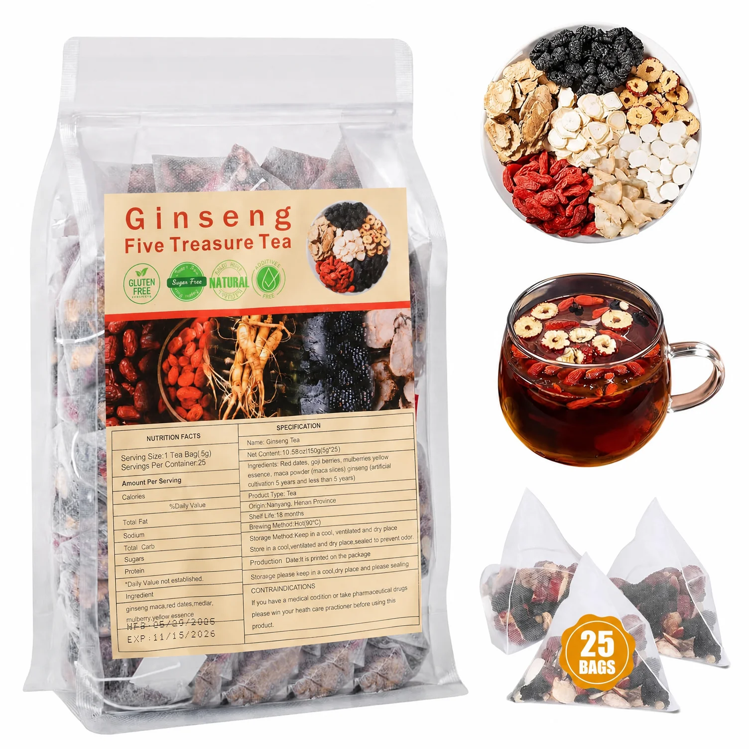 Herbal Tea For Wellness - Tè per il Supporto della Salute