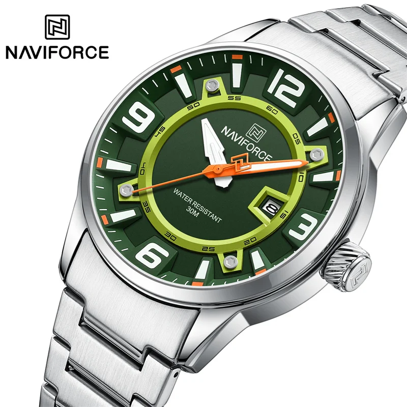 

NAVIFORCE Original Classic Watches For Men Top Brand Calendar Quartz Wristwatches Luxury Waterproof Luminous Clock Reloj Hombre