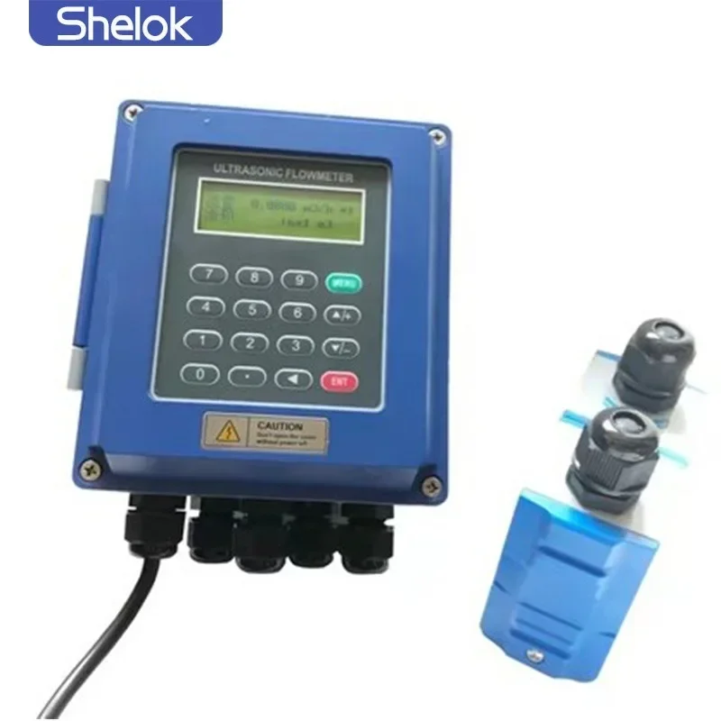 Promotion Oxygene Flowmeter Wall Diesel Meter Open Channel Sewage Embedded Ultrasonic Hydraulic Oil Mass Flow Sensor Meter