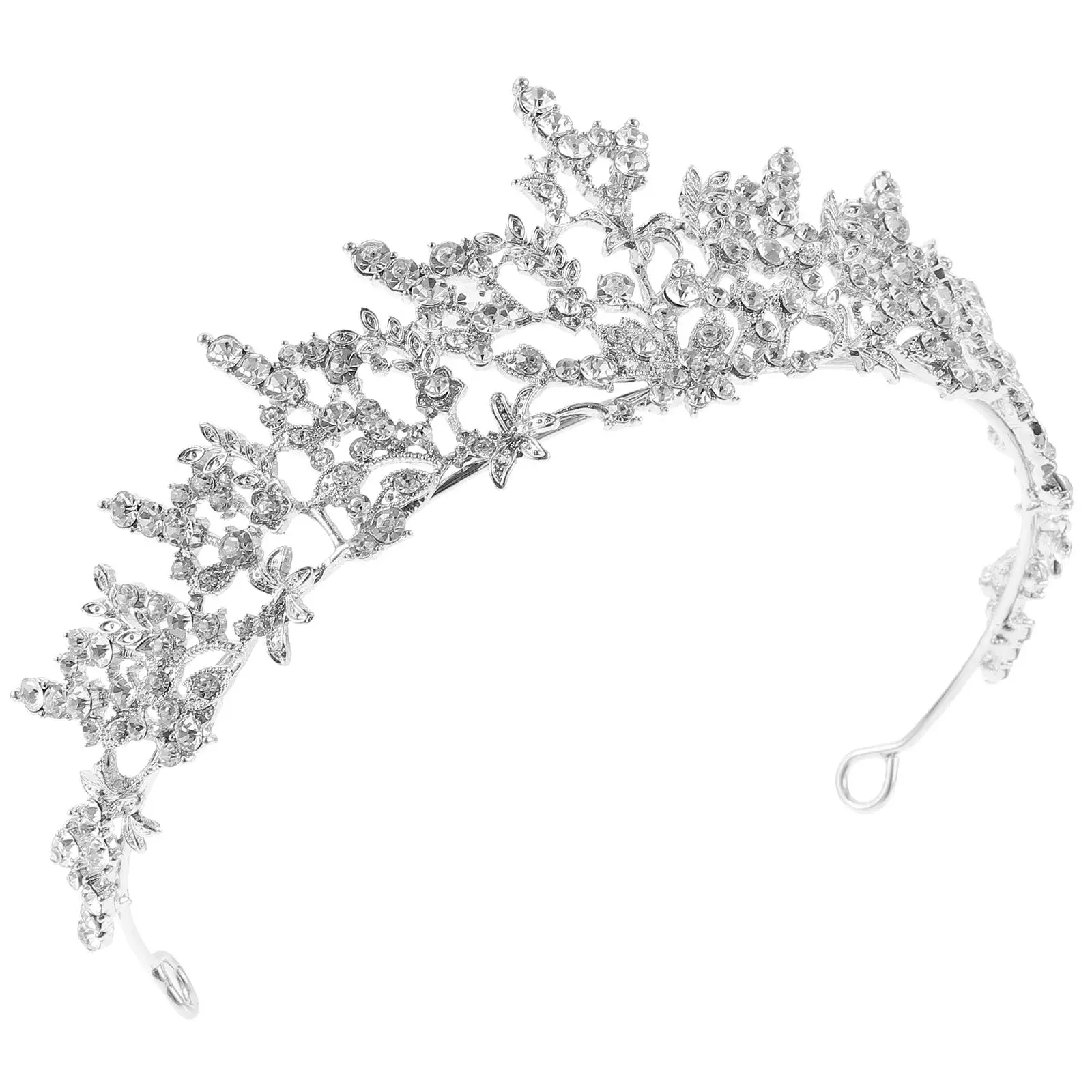 

Rhinestone Crown for Women Bridal Wedding Headpiece Delicate Sparkling Crown Perfect for Prom Party Christmas Stage Performance