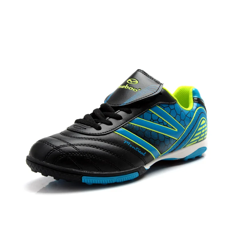 Zapatos De fútbol originales para hombre, zapatos De fútbol TF De cuero verde para adolescentes, zapatos De fútbol sala para adiestramiento al aire libre, Chuteiras De fútbol Unisex