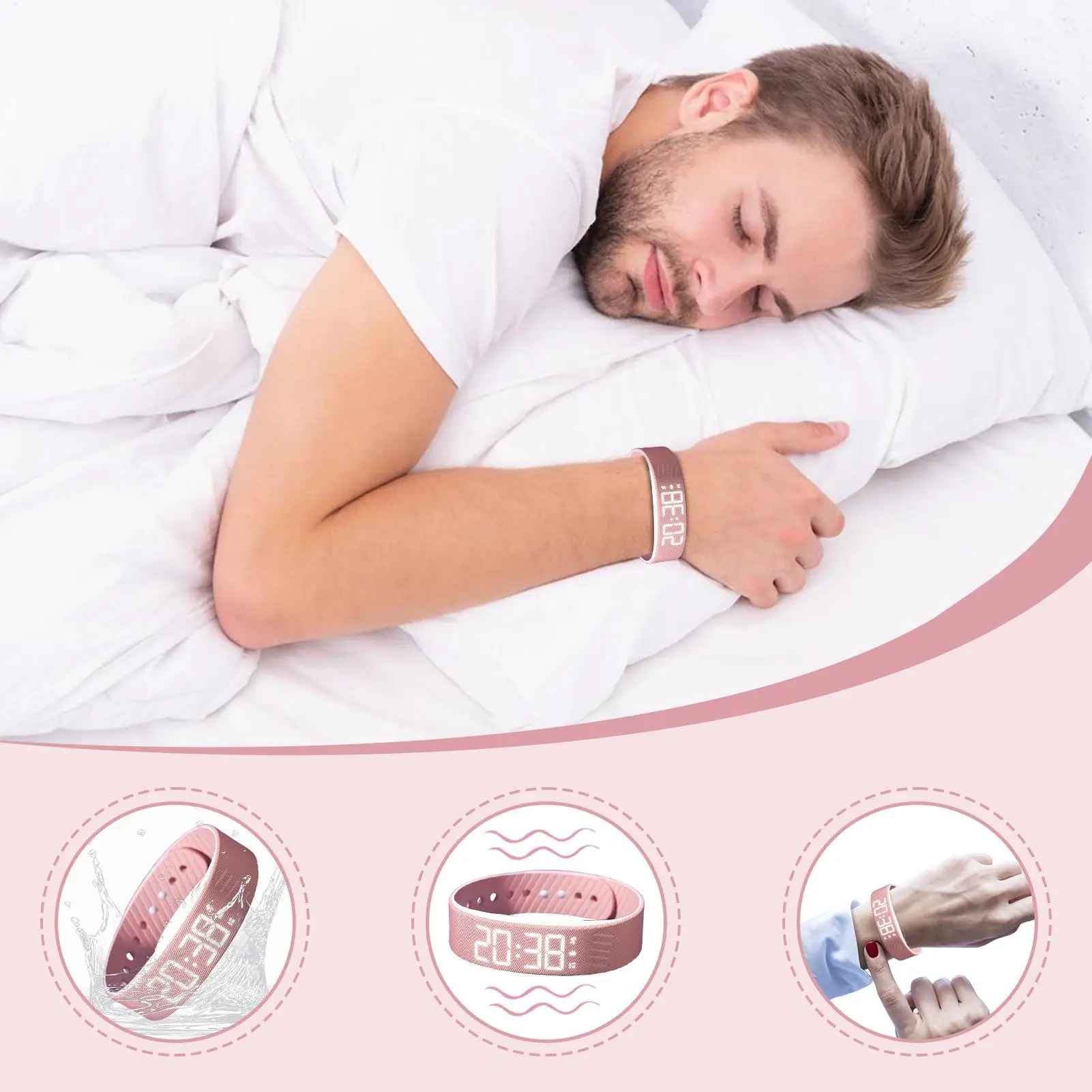 Wearable Vibrating Alarm Clock: A Smart Solution for Quiet and Effective Waking Wearable Vibrating Alarm Clock: A Smart Solution for Quiet and Effective Waking