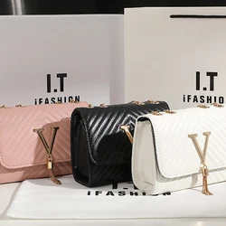 Embroidery Women Crossbody Bag 2023 Thread Luxury Handbag Shoulder Bags Brand Sequined Tassel Clutch Small Bag and Purse Party