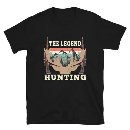 Funny T-Shirt Design The Legend Hunting Unisex T-Shirt