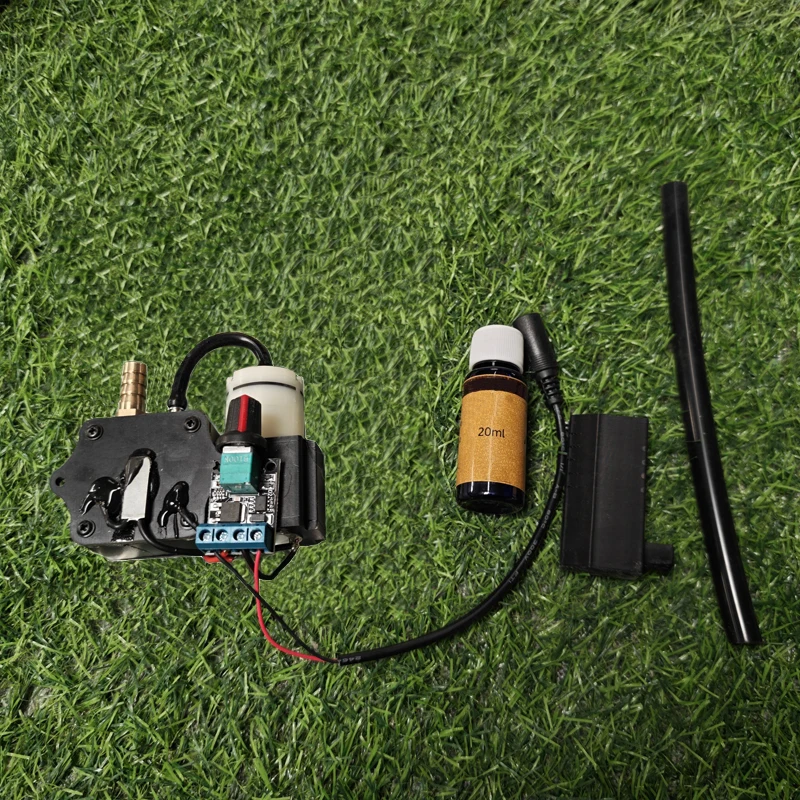 1Set 12V 3A Smoke Generator for Wind Tunnel Model Testing Adjustable Smoke Output with Temperature Control Mini Fog Generators