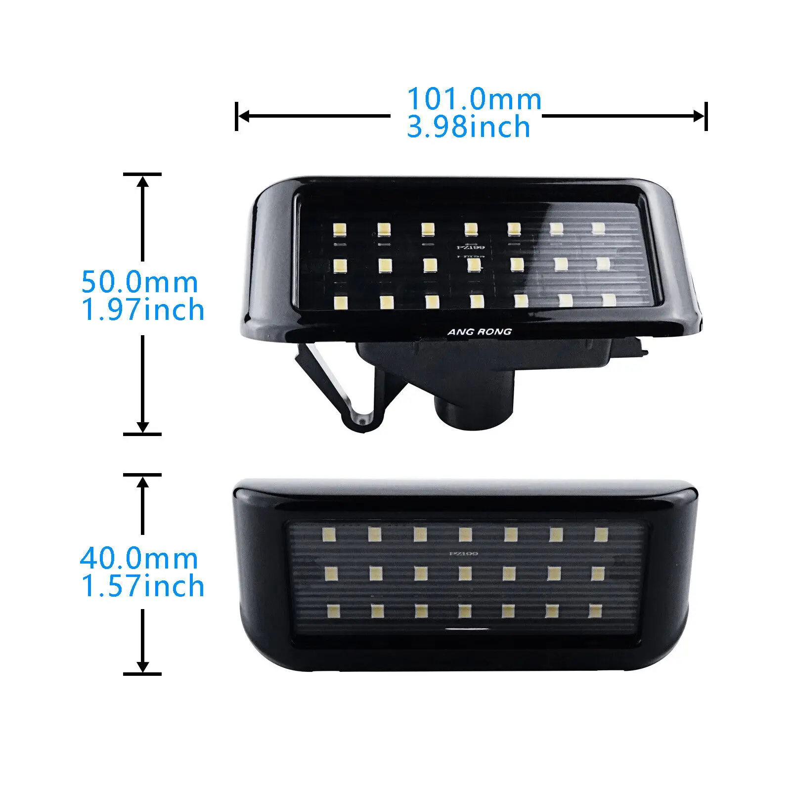 لبيجو اكسبرت II بارتنر III سيتروين LED رقم الترخيص لوحة ضوء Canbus