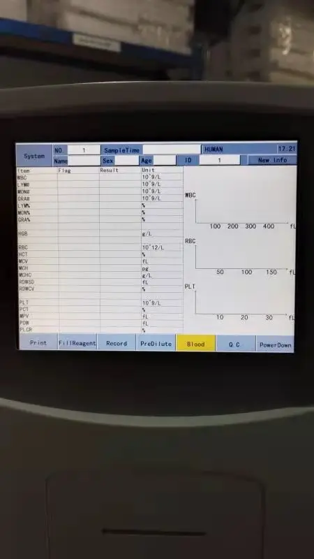 MT MEDICA Equipment Blood Cell Analyzer Clinical Analytical Instruments Automated Veterinary 3-part Hematology Analyzer