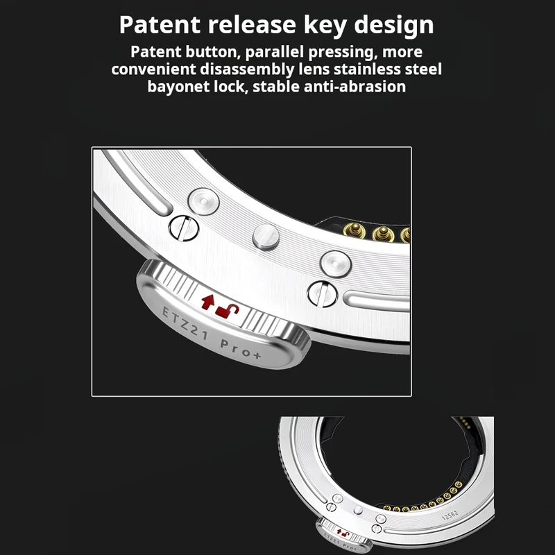 Megadap Etz21 Pro + Plus Улучшенное адаптерное кольцо для крепления объектива Etz Af с автофокусом для крепления объектива SONY FE/E для NIKON Z Z5 Z6 Z7 Z50