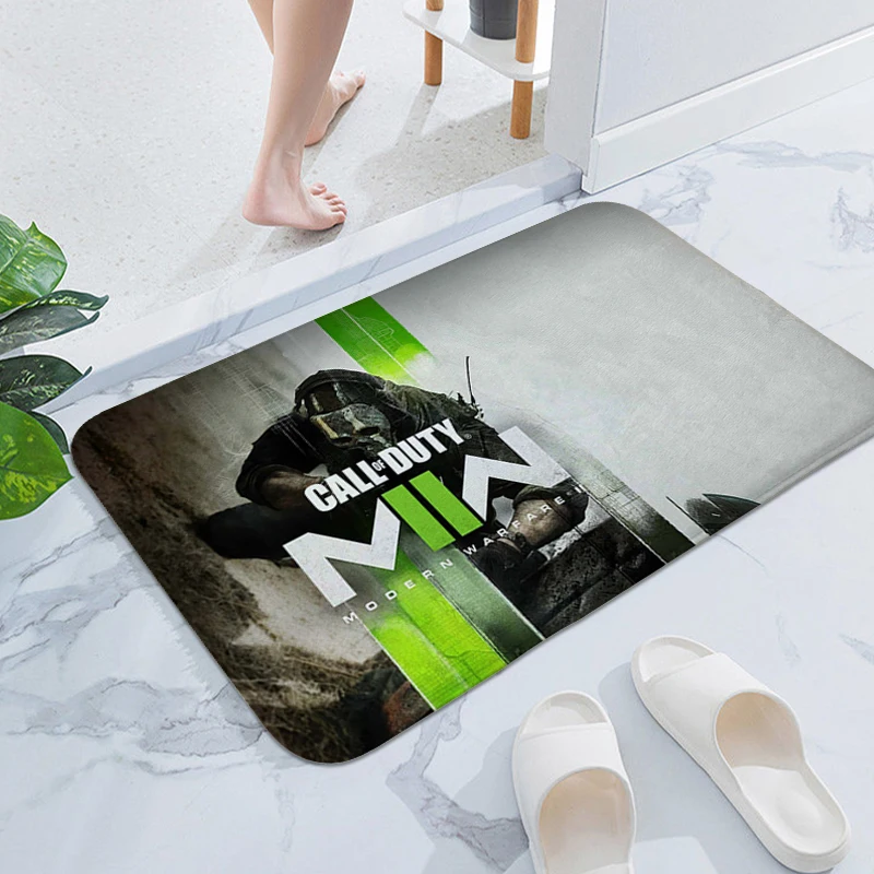 Kitchen Treadmill Rugs A-Call Of Dutys Front Door Mat Children's Bedroom Carpet Home Entrance Non Slip Carpet Bathmat Custom Rug