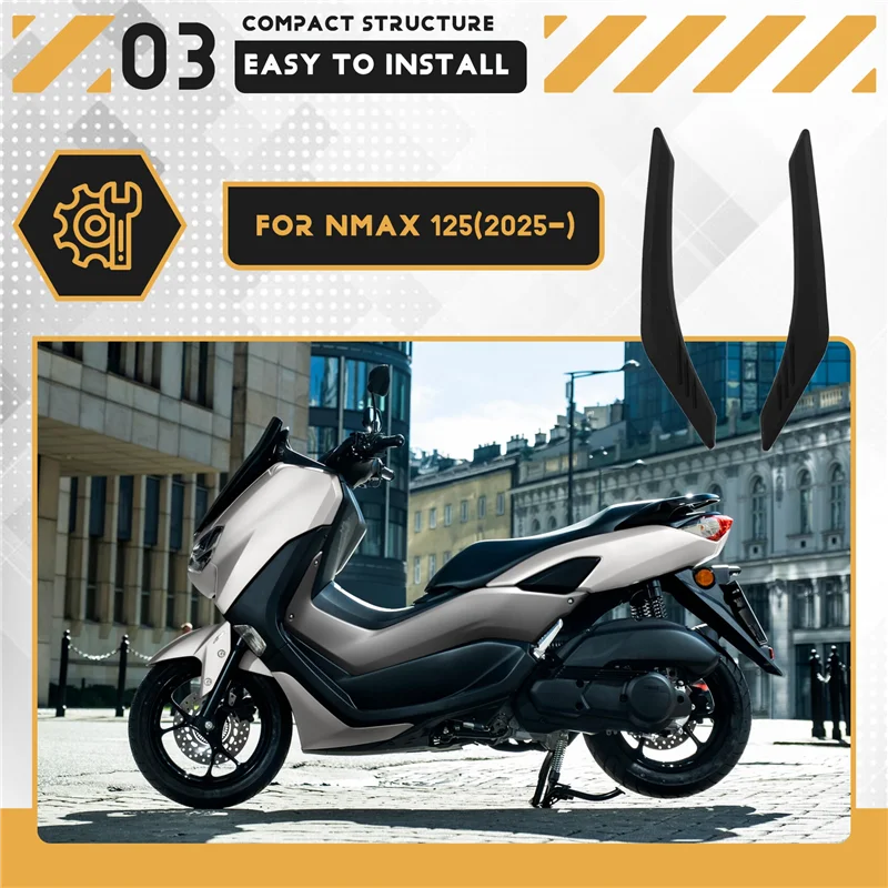 

For Yamaha NMAX125 Anti-Collision Strip For Yamaha NMAX125 Side Fairing Scratch Protection Guard Motorcycle Accessories-AD39
