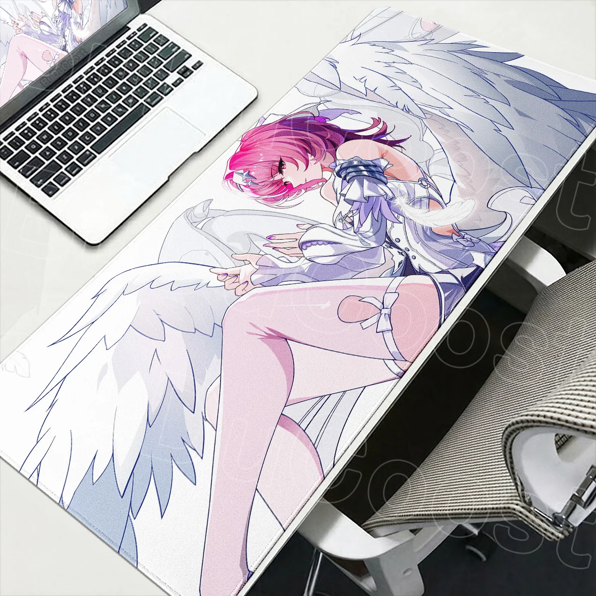 Laptop Large Mouse Pad Speed Gamer Cute Remielle Anime Keyboard Washable Zenless Zone Zero Mousepad Student Writing Soft Deskmat