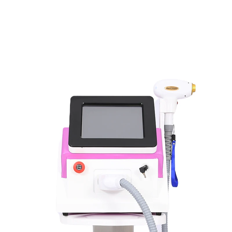 Professional portable 808nm diode hair removal machine 3 bands 755nm 808nm 1064nm painless permanent hair removal machine