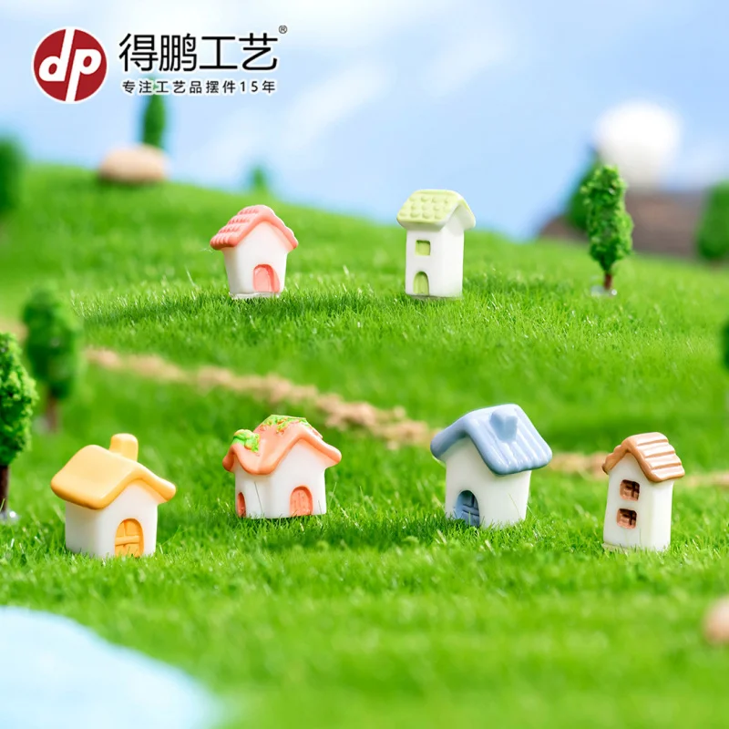 

Miniature Creative Cute Cartoon Mini House Garden Landscaping DIY Decoration Accessories Miniature Small Ornaments