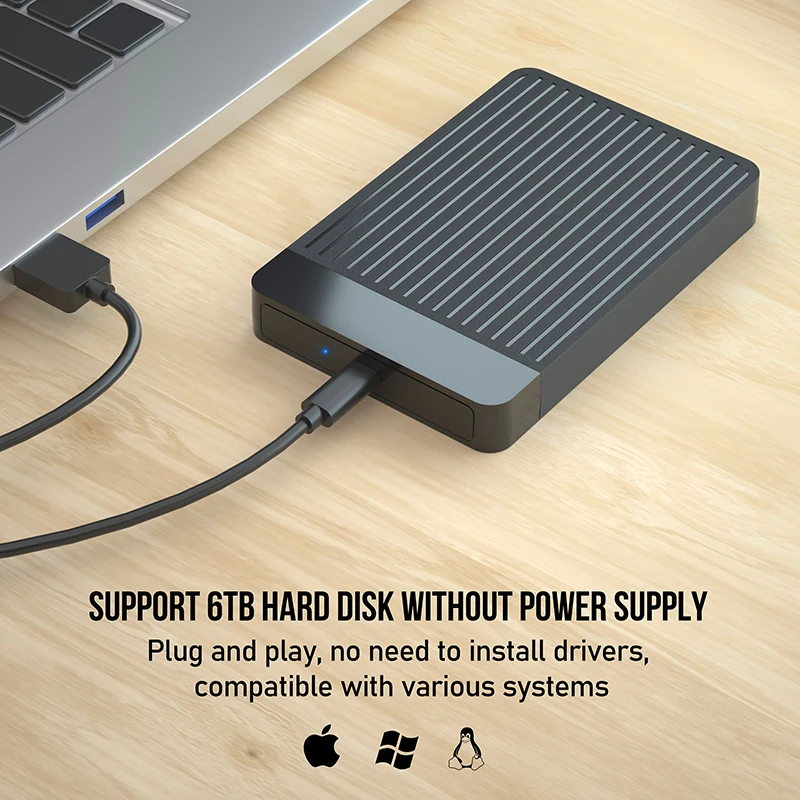 Case Hd Externo USB 3.0 For 2.5\