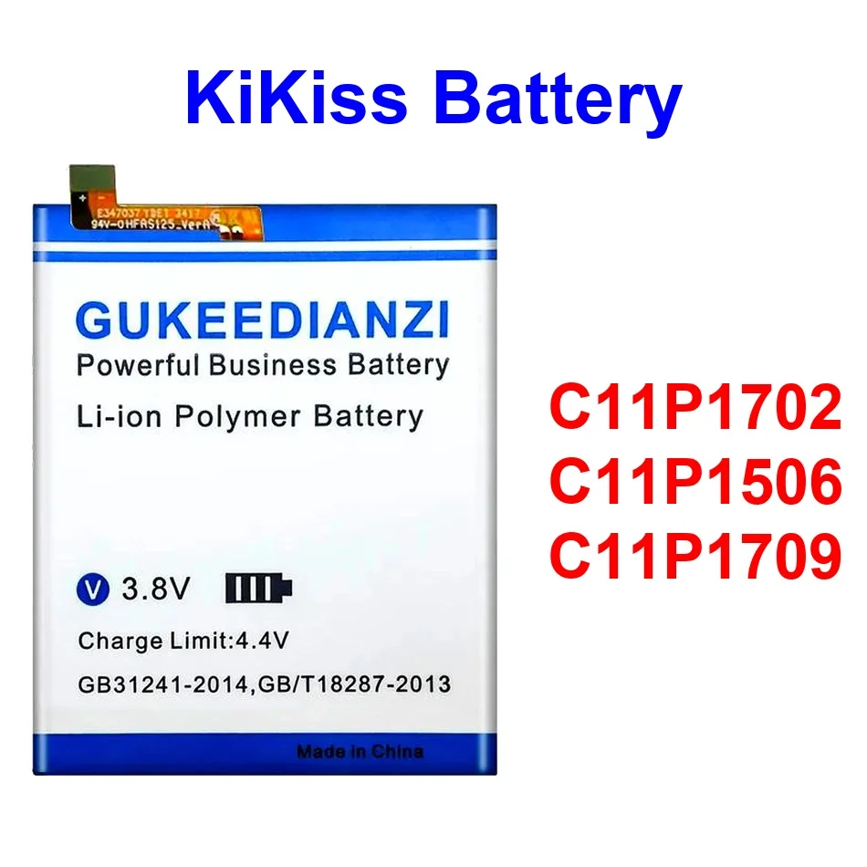 

Аккумулятор для мобильного телефона высокой емкости C11P1702 C11P1506 C11P1709 3500-5650 мАч для Asus Zenfone GO V 5.5 Live G500tg L1 Lte