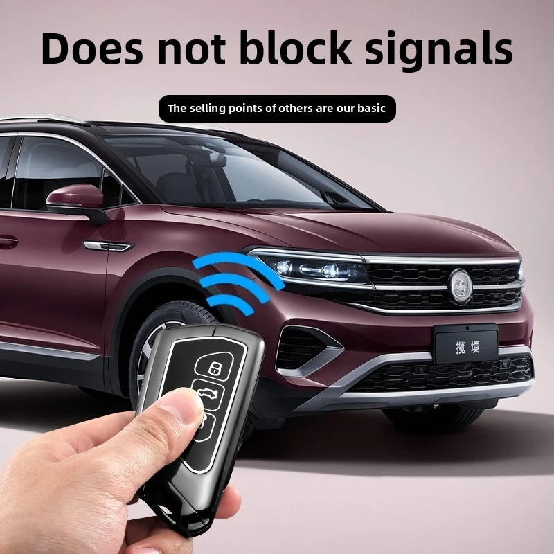 For 2025 Volkswagen Tiguan LPRO Key Protection Cover for Touring 380 Touareg x Car Special Package Magotan b9 Shell Buckle - Image 5