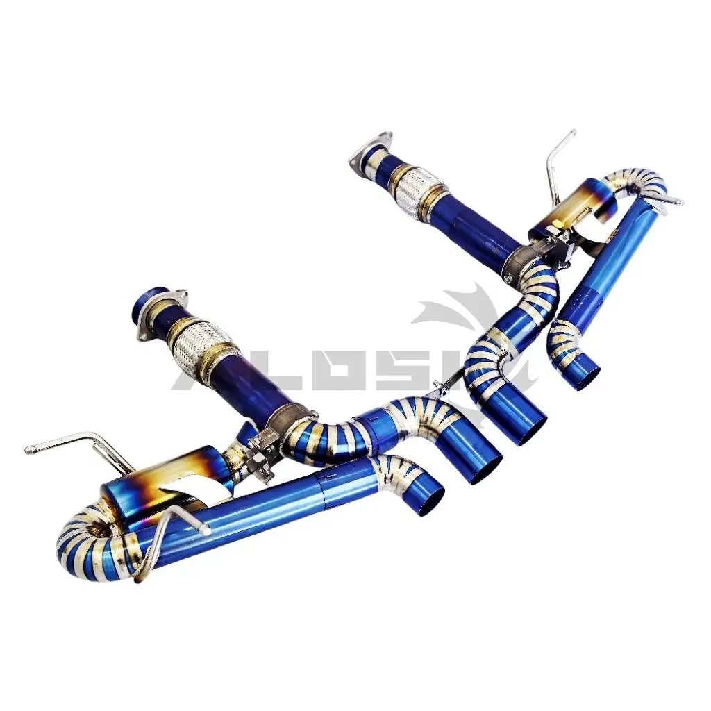 For Chevrolet Corvette C8 Z06 2019-2023 Intelligent Valve cat Back High-performance Exhaust Modification Racing Performance