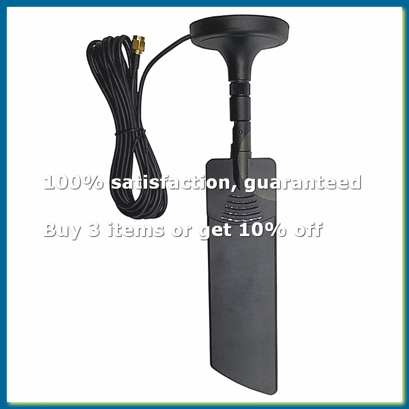 600-6000Mhz Fold Wireless Router 2G 3G GSM GPRS 4G 5G High Gain 40 DBi LTE Signal Booster All Band WIFI Antenna-DTA9