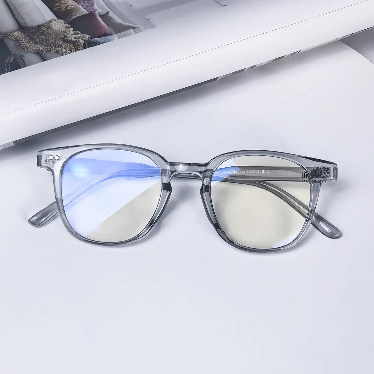 SHINU Brille mit roten Gläsern für Damen, besser schlafen, blaues Licht blockierende Brille für lange Bildschirmzeit, orangefarbene Gläser, Gaming-Brille – Detail 18