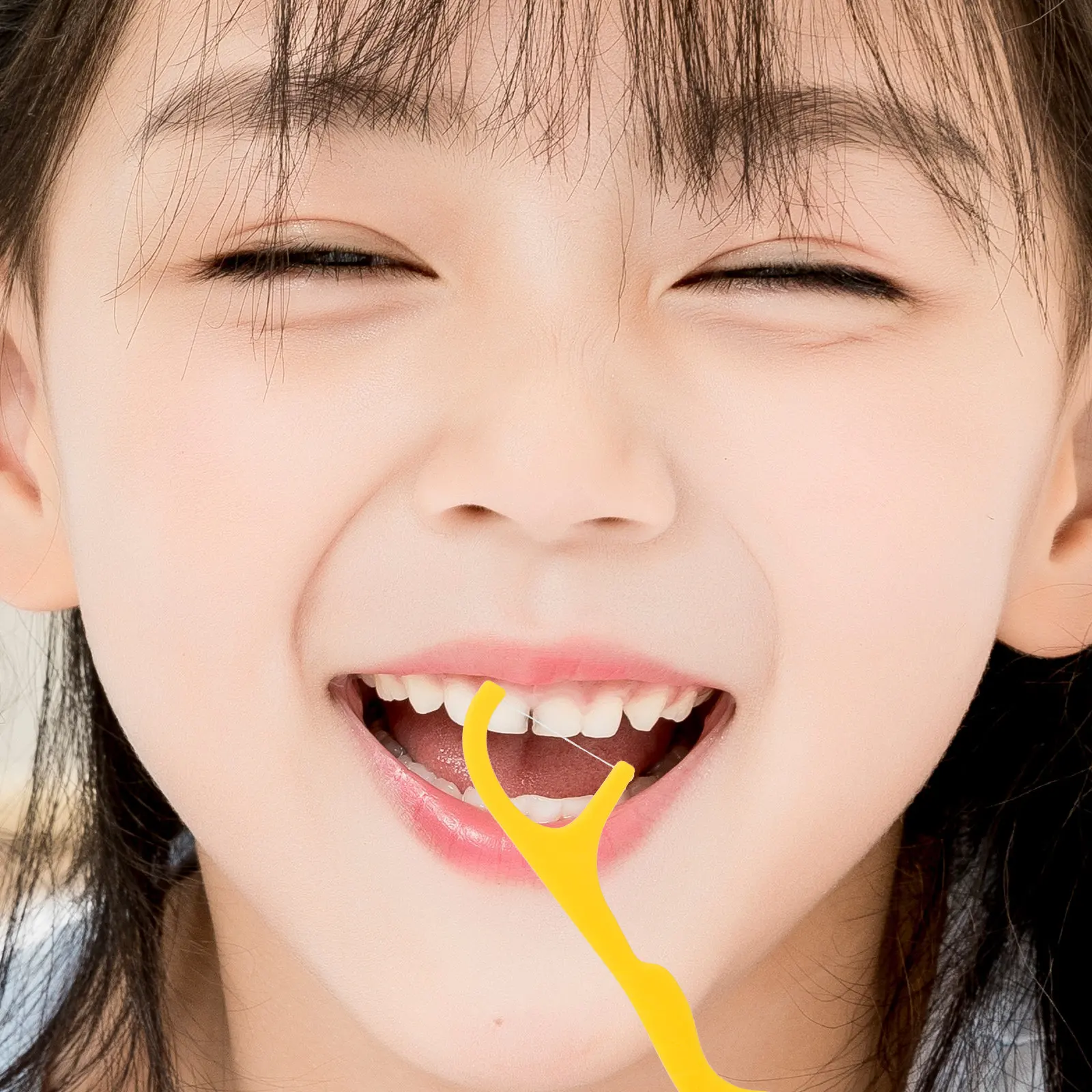 174Pcs Floss Picks High Toughness Non-Slip Handle Teeth Cleaning Supplies Cartoon Handle Safe Effective Plaque