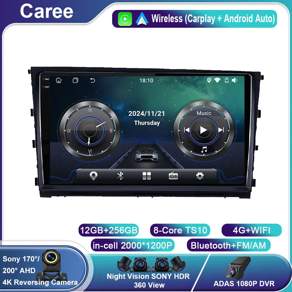 

Car Radio Multimedia Video Player For Hyundai MISTRA 2012 -2016 Wireless Android Auto Carplay Monitor Smart Car Systems No 2din