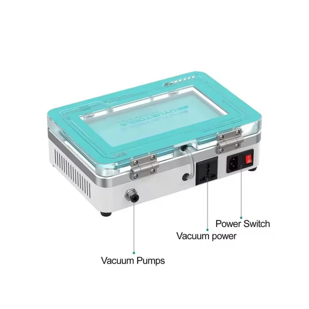UYUE Q1S 9 بوصة LCD آلة الترقق ضاغط الهواء المدمج للعلاج وشاشة مسطحة شاشة الكريستال السائل OCA أداة إصلاح تغليف #2