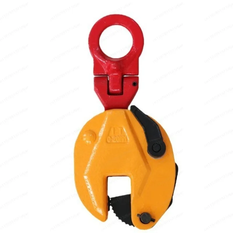 0.8Ton Alloy Steel Lifting Clamp, 15mm Plate Vertical/Horizontal Lifting Tool, Forged Sheet Metal Clamp