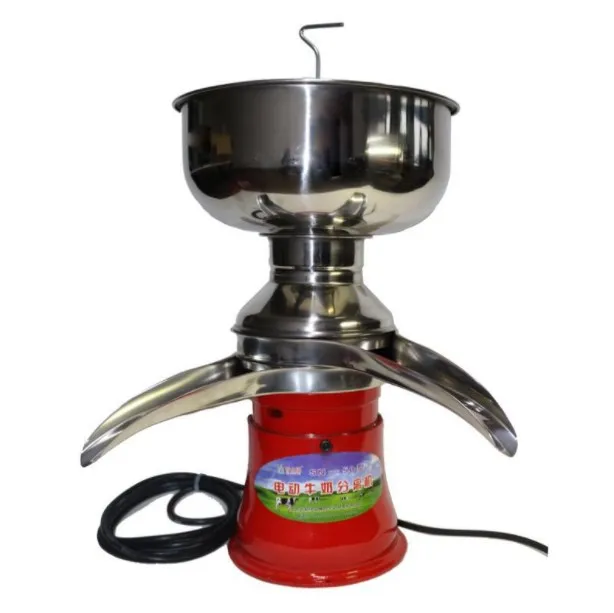 Household Electric Milk Cream Separator Machine Motor Pump High Productivity 50L/H Capacity AC220V/380V Centrifuge Separator